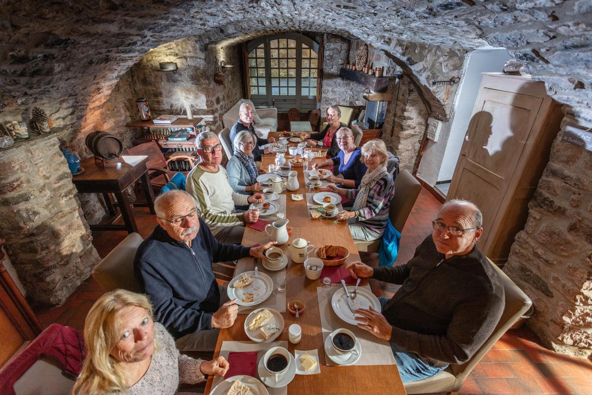 Bed and Breakfast Le Barry Du Grand Chemin Le Caylar Exterior foto